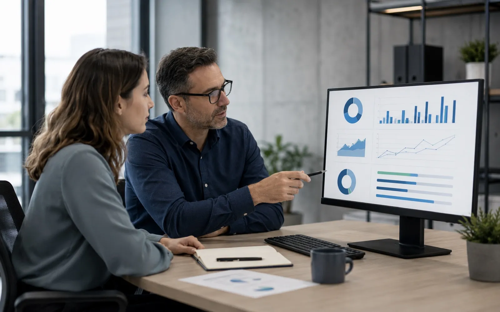 Evaluación de desempeño por objetivos e indicadores en empresa